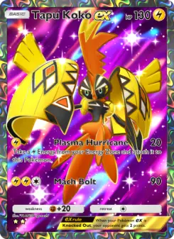 Pokémon-Karte Tapu Koko ex 077/069