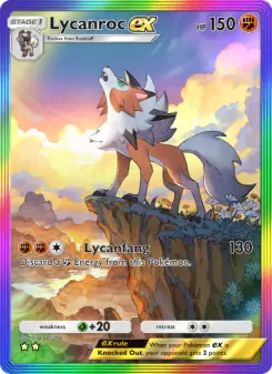 Pokémon-Karte Lycanroc ex 085/069