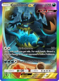 Pokémon-Karte Guzzlord ex 086/069