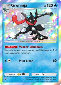 Pokémon-Karte Greninja 093/069