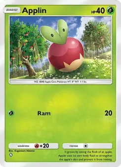 Pokémon-Karte Applin 006/069