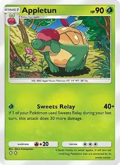 Pokémon-Karte Appletun 007/069