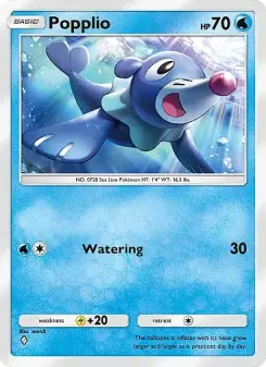Pokémon-Karte Popplio 022/069