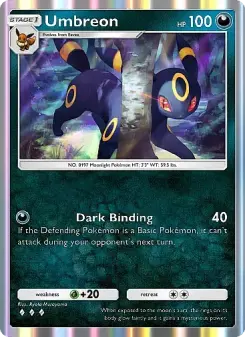 Pokémon-Karte Umbreon 043/069