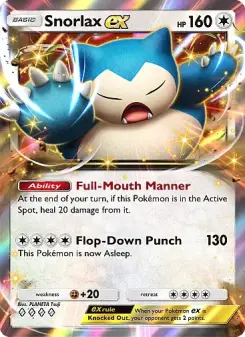 Pokémon-Karte Snorlax ex 057/069