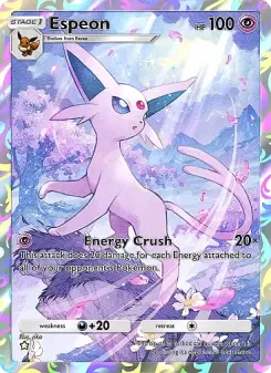 Pokémon-Karte Espeon 075/069