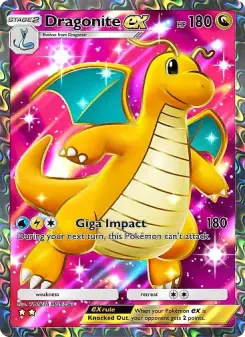Pokémon-Karte Dragonite ex 082/069
