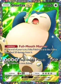 Pokémon-Karte Snorlax ex 084/069