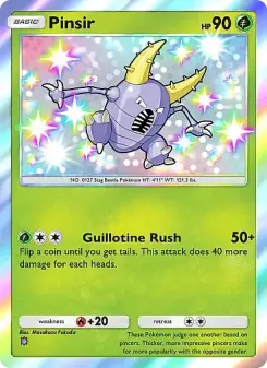 Pokémon-Karte Pinsir 093/069