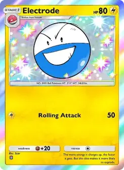 Pokémon-Karte Electrode 096/069