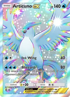 Pokémon-Karte Articuno ex 104/069