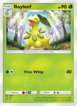 Pokémon-Karte Bayleef 009/161