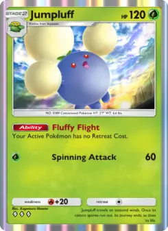 Pokémon-Karte Jumpluff 015/161