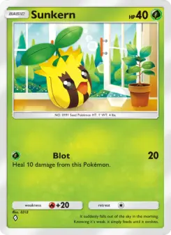 Pokémon-Karte Sunkern 016/161