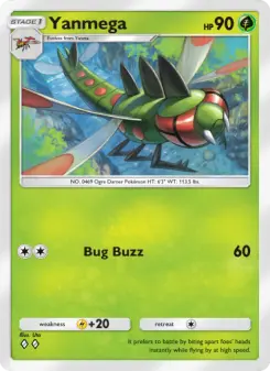Pokémon-Karte Yanmega 019/161
