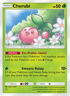 Pokémon-Karte Cherubi 023/161