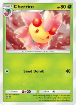 Pokémon-Karte Cherrim 024/161