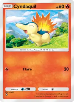 Pokémon-Karte Cyndaquil 027/161