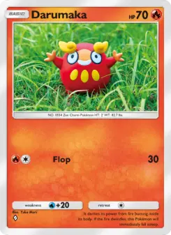 Pokémon-Karte Darumaka 035/161