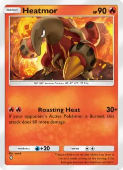 Pokémon-Karte Heatmor 037/161