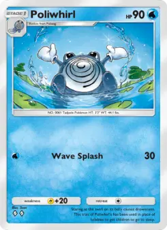 Pokémon-Karte Poliwhirl 039/161