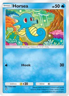 Pokémon-Karte Horsea 041/161