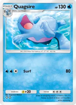 Pokémon-Karte Quagsire 052/161