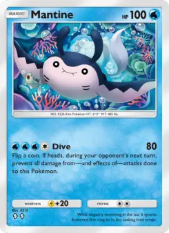 Pokémon-Karte Mantine 058/161