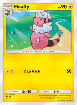 Pokémon-Karte Flaaffy 068/161