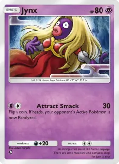 Pokémon-Karte Jynx 076/161