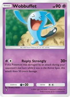 Pokémon-Karte Wobbuffet 086/161