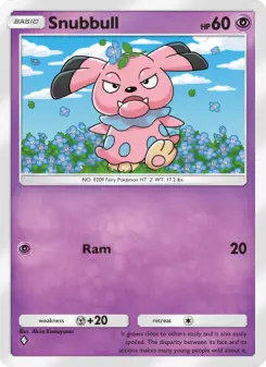 Pokémon-Karte Snubbull 088/161