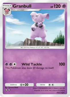 Pokémon-Karte Granbull 089/161