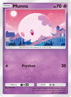 Pokémon-Karte Munna 090/161