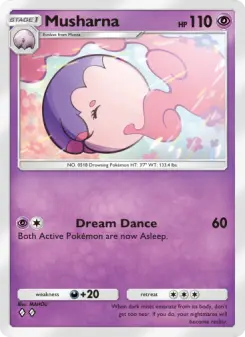 Pokémon-Karte Musharna 091/161