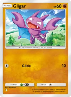 Pokémon-Karte Gligar 094/161