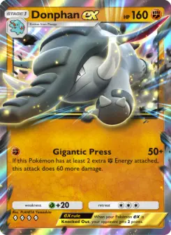 Pokémon-Karte Donphan ex 100/161