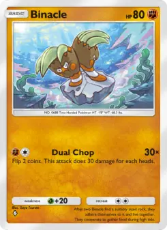 Pokémon-Karte Binacle 105/161