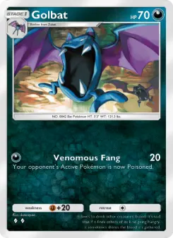 Pokémon-Karte Golbat 108/161