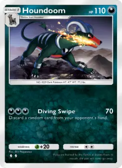 Pokémon-Karte Houndoom 118/161