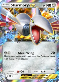 Pokémon-Karte Skarmory ex 124/161