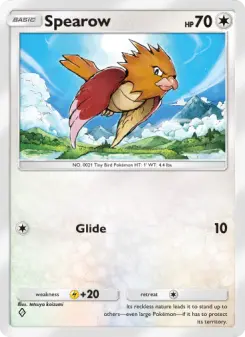 Pokémon-Karte Spearow 129/161