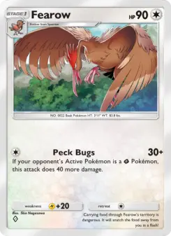 Pokémon-Karte Fearow 130/161