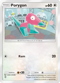 Pokémon-Karte Porygon 135/161