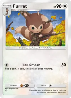 Pokémon-Karte Furret 139/161