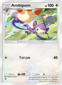 Pokémon-Karte Ambipom 143/161