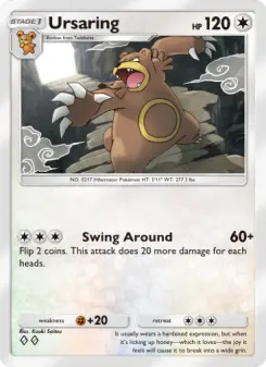 Pokémon-Karte Ursaring 146/161