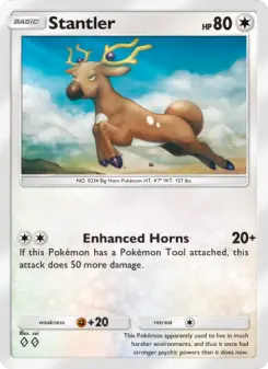 Pokémon-Karte Stantler 147/161