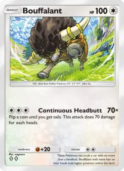 Pokémon-Karte Bouffalant 150/161