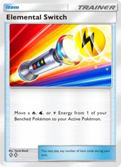Pokémon-Karte Elemental Switch 151/161